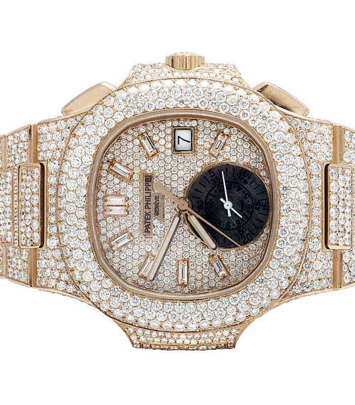 Patek Philippe Moissanite – Patek Gold with the baguette dial